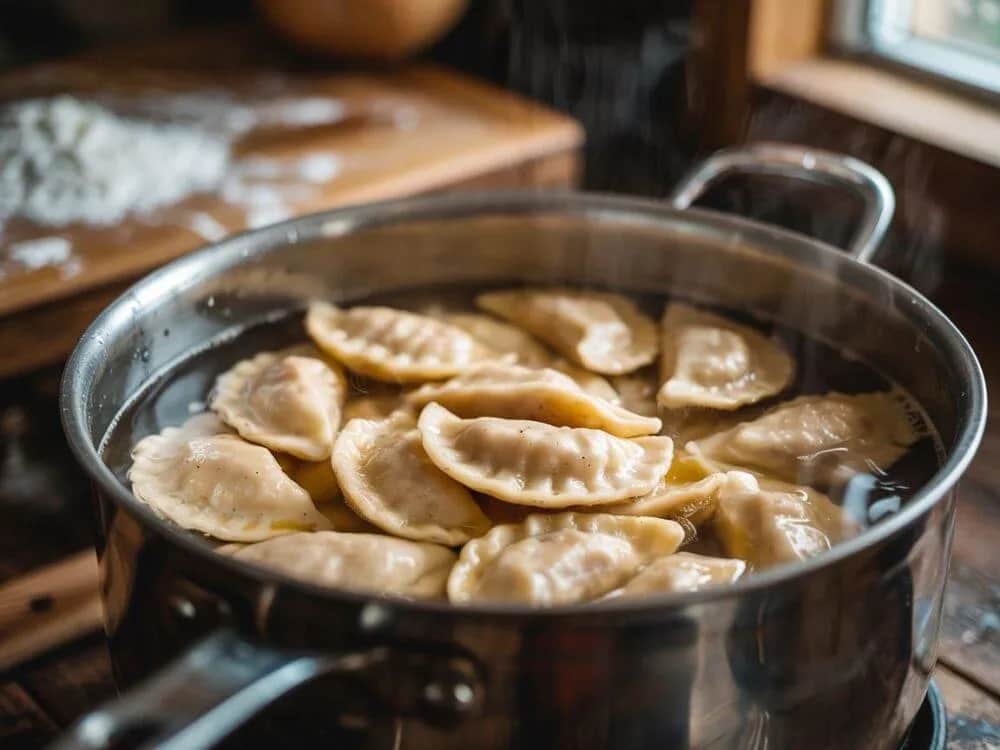 Ile gotować mrożone pierogi? Idealny czas i triki na sukces!